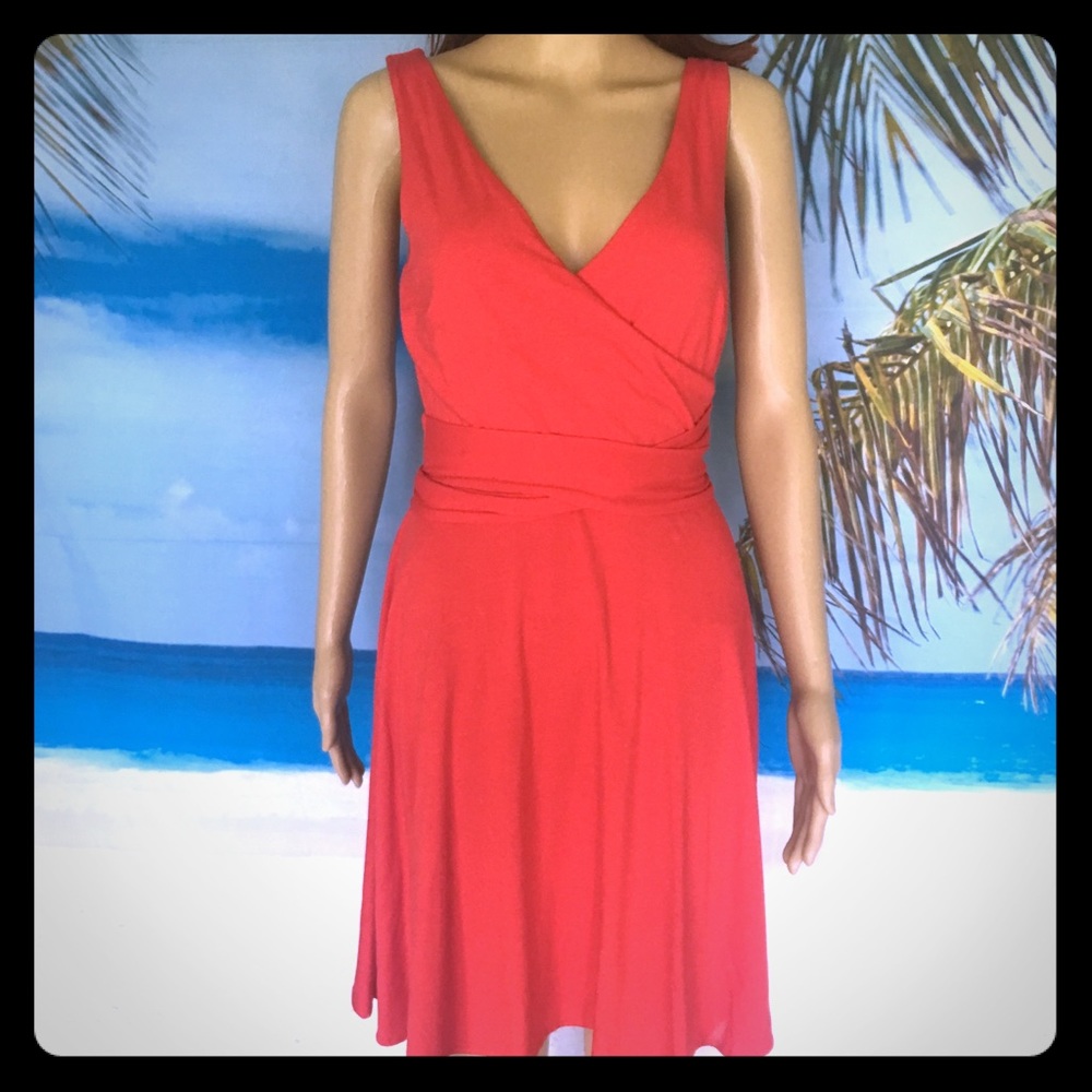 Victoria’s Secret Moda International red dress